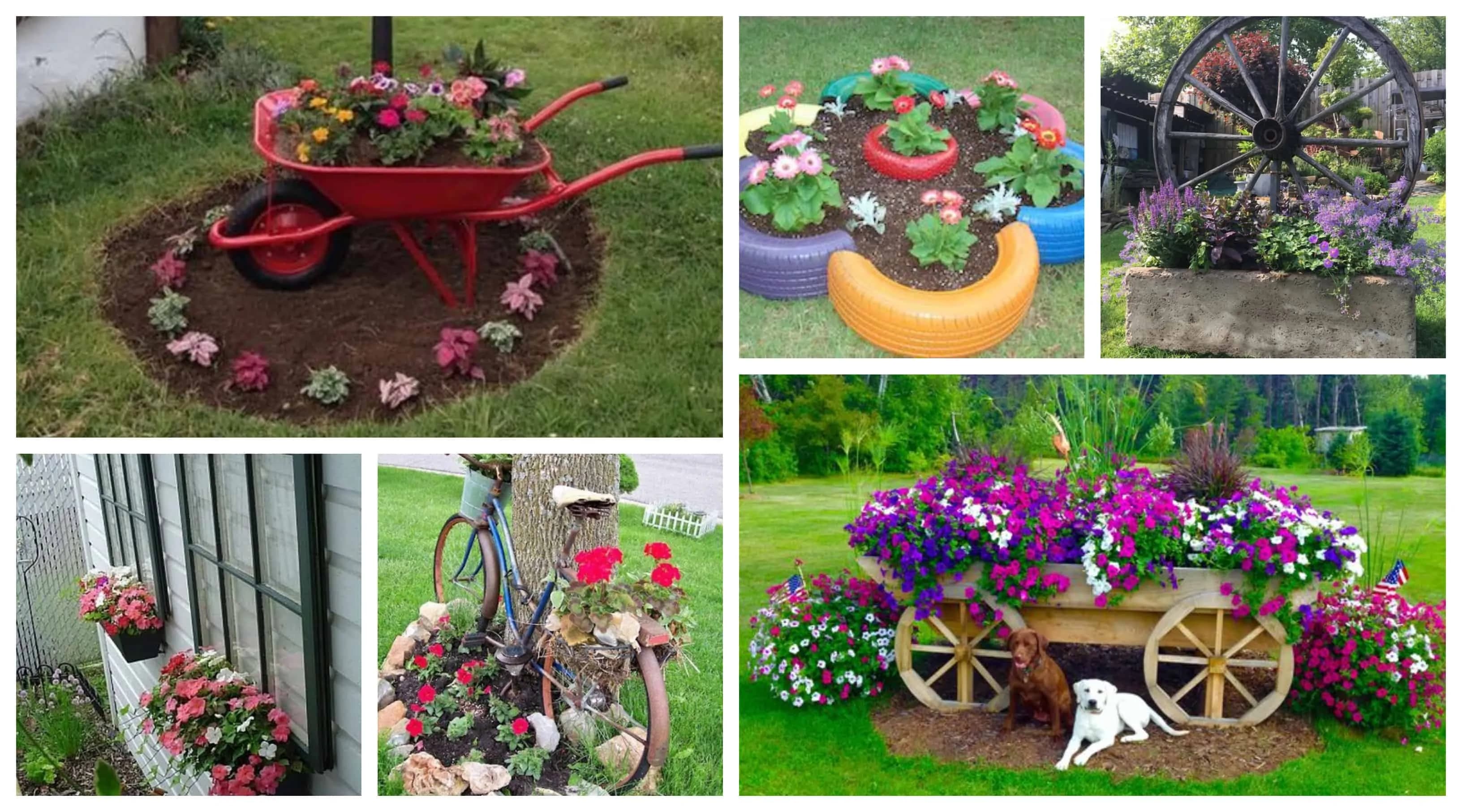 Aj zo starého haraburdia môžete vytvoriť úžasné záhradné dekorácie: 23+ inšpirácií, ktoré si môžete vyrobiť aj vy!