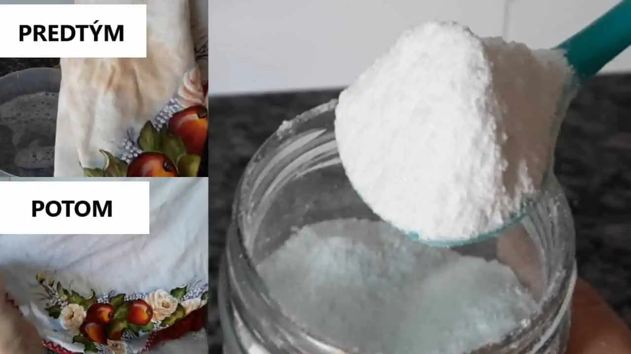 Domáci odstraňovač škvŕn: Fľaky miznú ako šibnutím čarovného prútika úplne bez námahy!