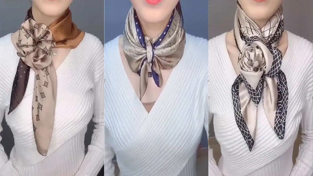 18 úžasných spôsobov ako uviazať šatku: Dokonalé spestrenie každého outfitu!