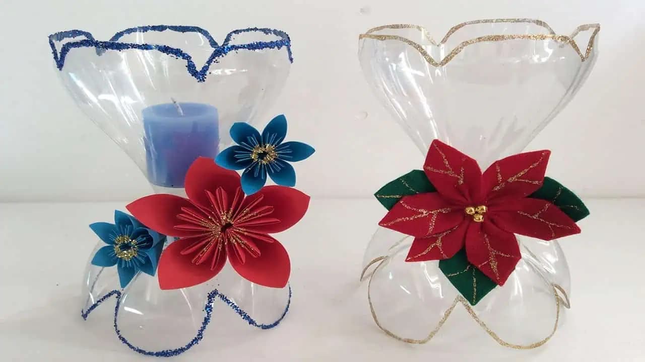 Vezmite obyčajnú PLASTOVÚ FĽAŠU, nožnice a vyrobte si úžasné vianočné ozdoby: Deti sú z nich nadšené!