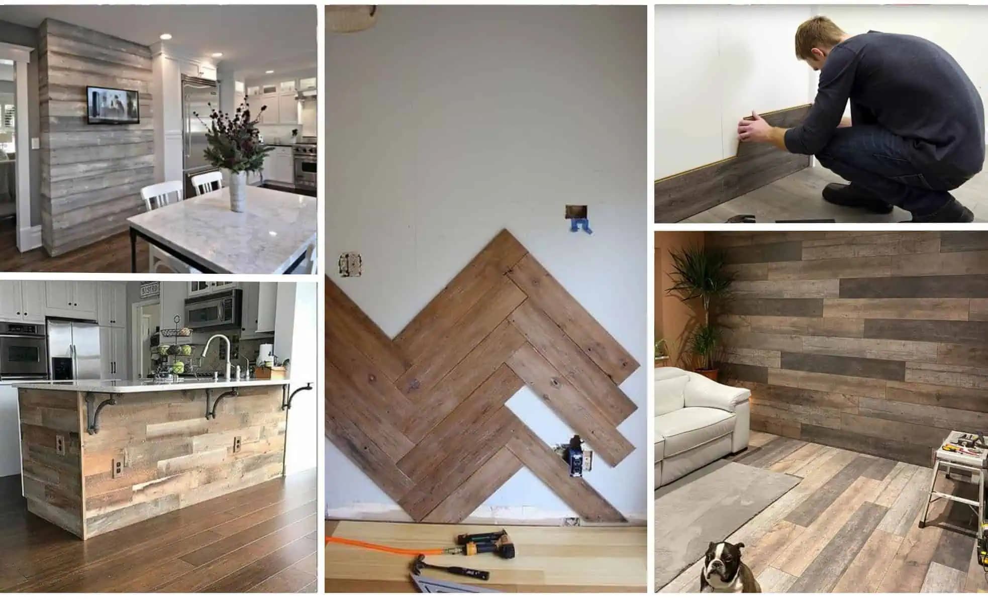 Dajte obyčajnú PLÁVAJÚCU PODLAHU na stenu, vyzerá to úžasne: Stačí pár kusov a zmení sa celá izba – fantastické nápady!