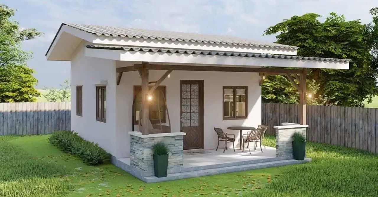 Dizajn tohto malého domčeka s rozlohou 30 m2 je naozaj krásny a praktický: Ideálne bývanie pre každého, kto žije sám!