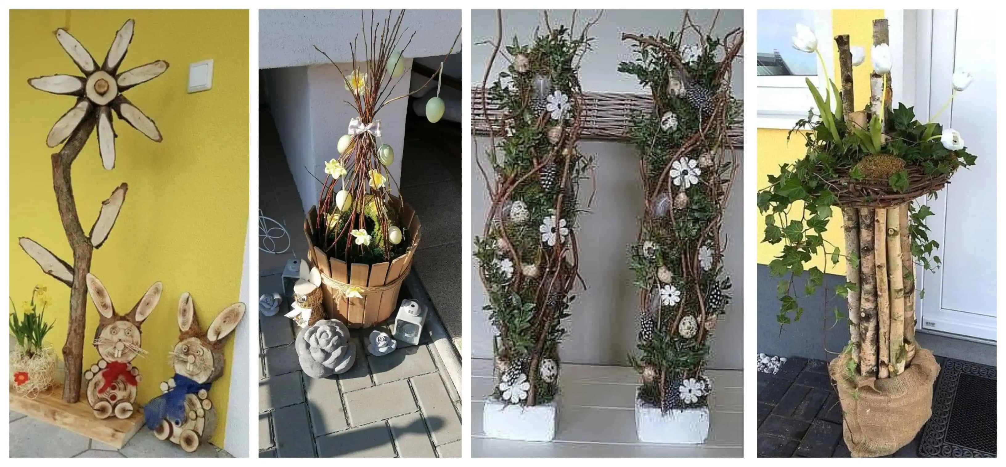 21+ nápadov, ako si v jarnom období vyzdobiť vchod do domu: Zabudnite na vence, toto stačí položiť na zem!