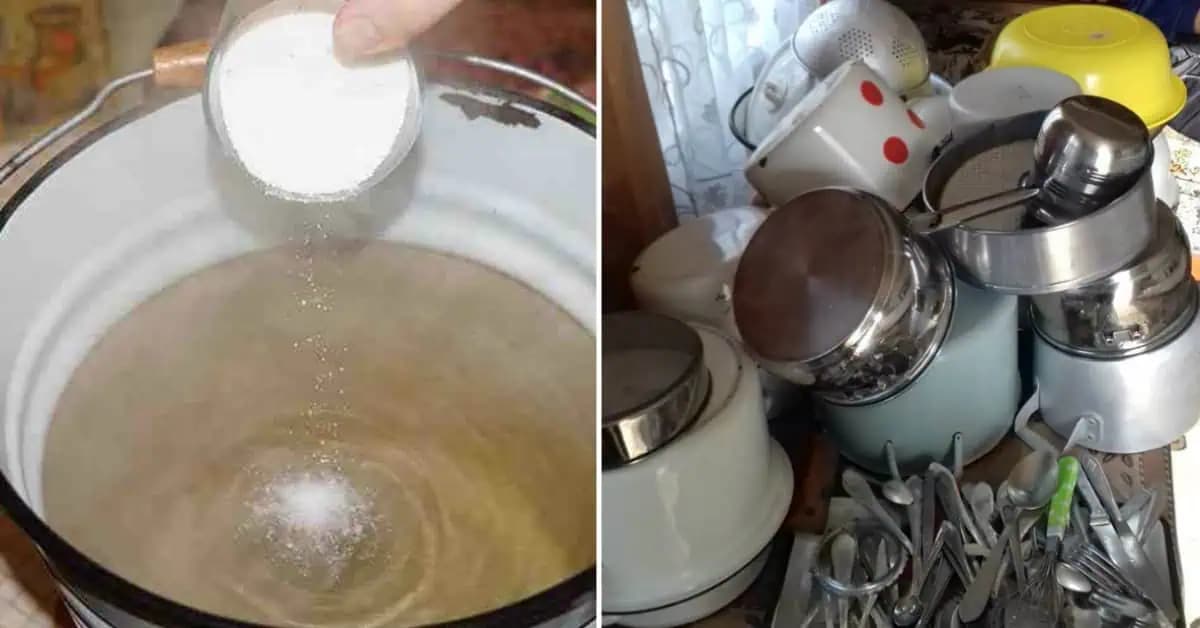 Najjednoduchší spôsob čistenia pripálených hrncov: Metóda našich babičiek, ktorá perfektne funguje aj dnes!