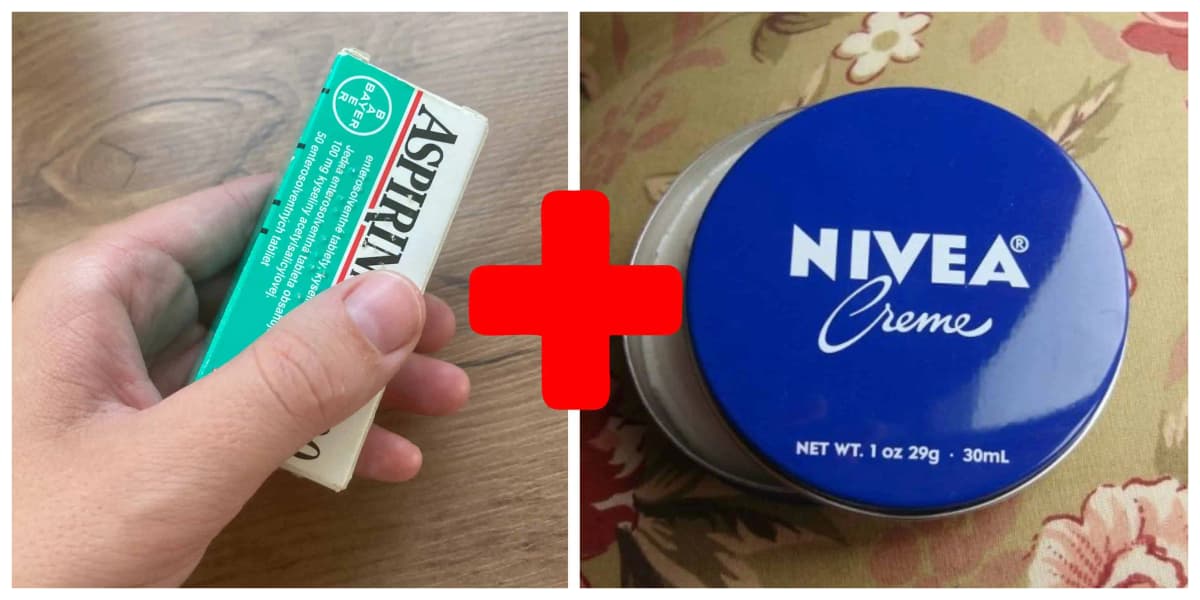 Stačí len OBYČAJNÁ modrá Nivea a táto tabletka: Zamiešajte a hneď to aj vyskúšajte – ženy, je to tá najlepšia vec!