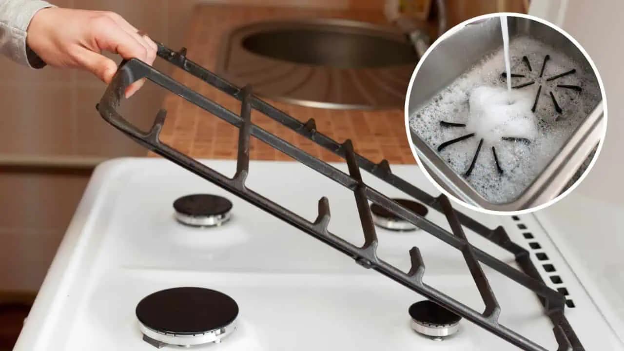 Jednoduchý spôsob čistenia liatinového roštu na sporáku: Mastnota sa rozpúšťa aj bez námahy!