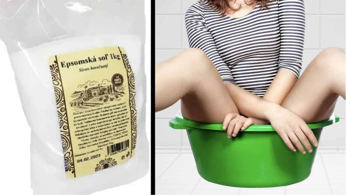 Tu je DÔVOD prečo sa odporúča mať doma jeden balík epsomskej soli: Ani si neviete predstaviť, na čo je to dobré!