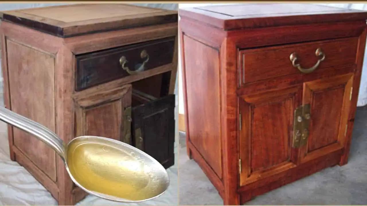 Stačí 1 kvapka a starý nábytok je ako nový: Funguje to na tmavé, aj svetlé drevo!