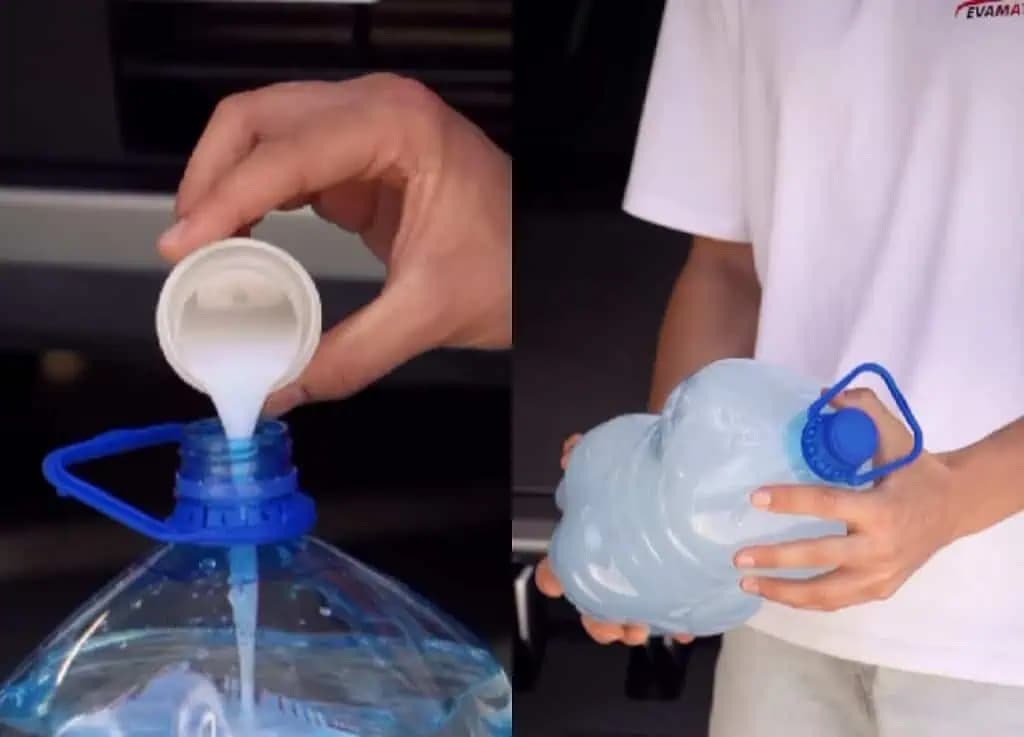 Pridám 1 vrchnák do vody a nalejem ho namiesto kvapaliny do ostrekovačov: Funguje ako „neviditeľný stierač“!