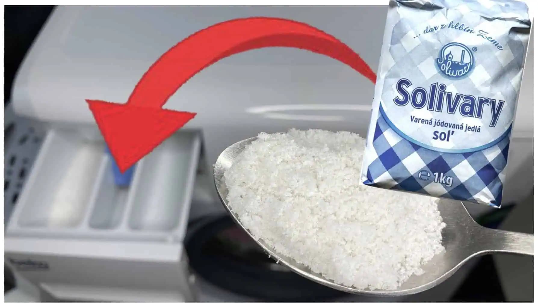 Prečo periem so soľou? Pridajte trochu soli do pracieho cyklu a na vlastné oči uvidíte, čo sa stane!
