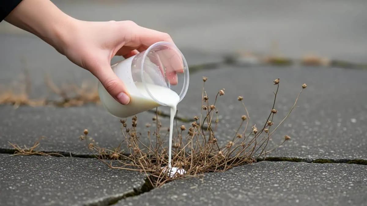 TOTO vysuší burinu za 1 minútu bez chemikálií: Najsilnejší domáci recept!