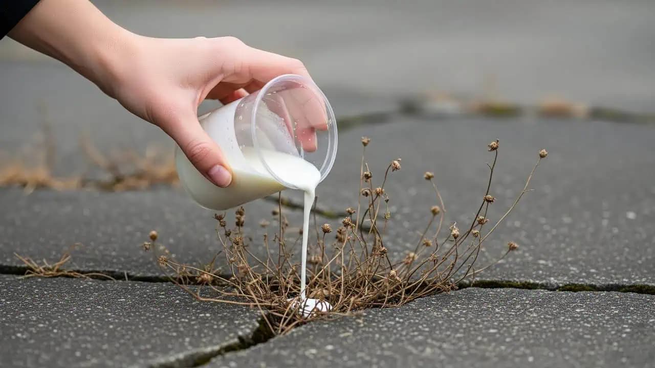 TOTO vysuší burinu za 1 minútu bez chemikálií: Najsilnejší domáci recept!