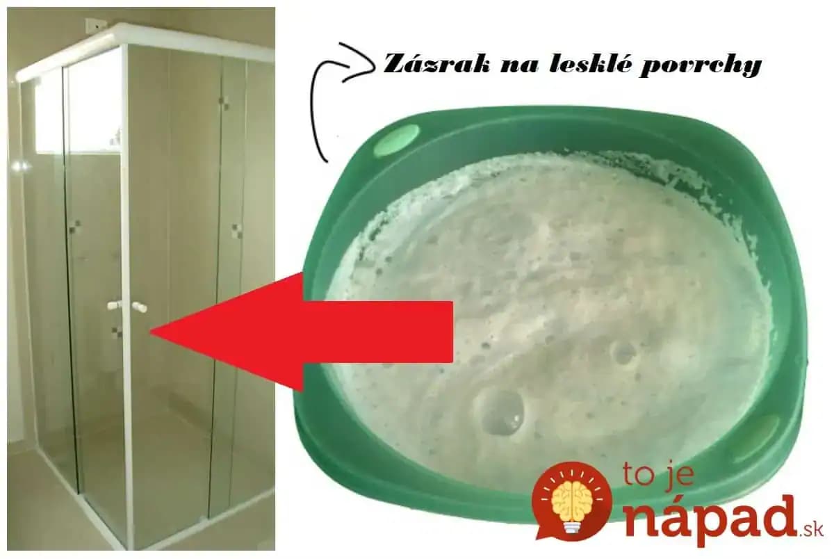 Už neriešim šmuhy na oknách ani zaschnuté kvapky na sprcháči: Zázrak odkukaný od švagrinej – 5 minút a doma mám lesk ako blesk!