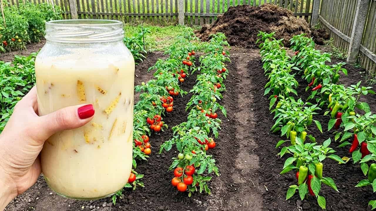 1 liter nahradí 1 tonu hnoja! Paradajky, paprika, uhorky a jahody budú prekvitať!