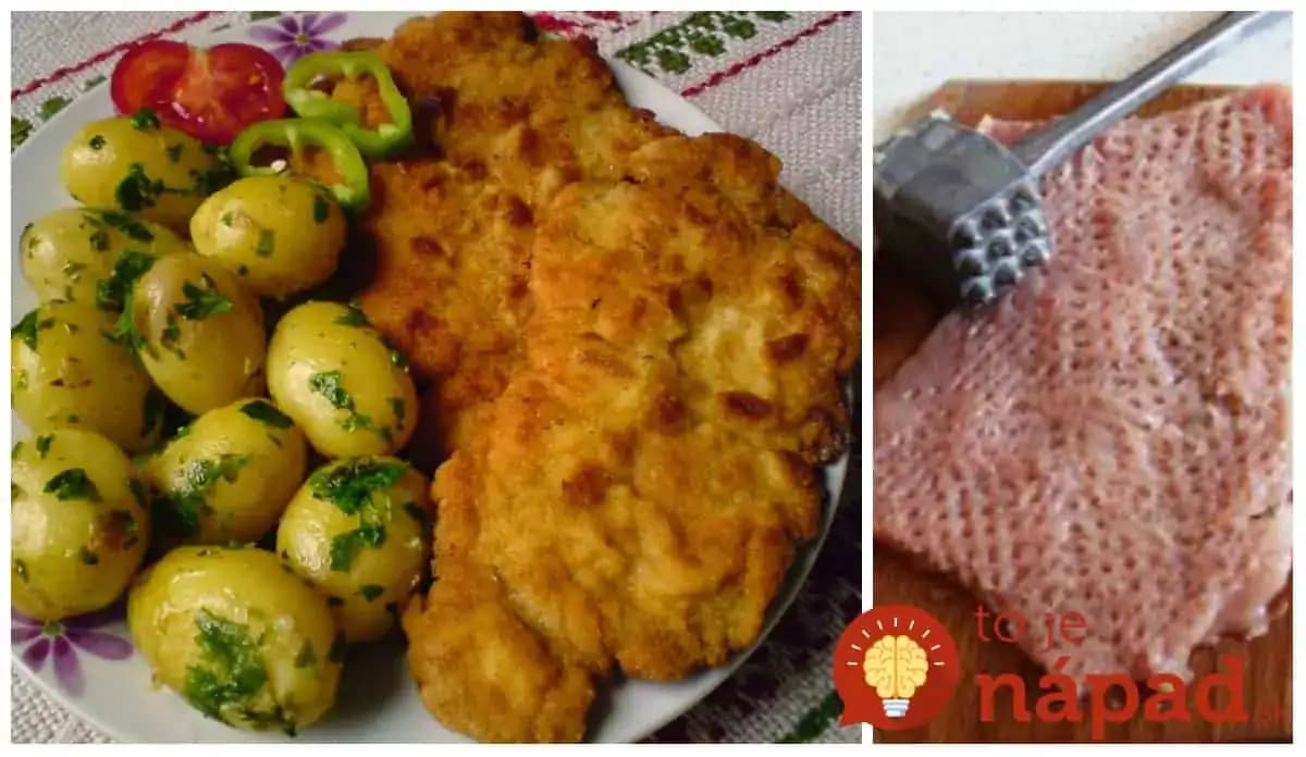 Všetci sa ma pýtali, čo som urobila s tými rezňami, že sú také chutné: Len ich naklepte deň vopred a dajte do tejto zmesi, rozdiel v chuti je ohromný!