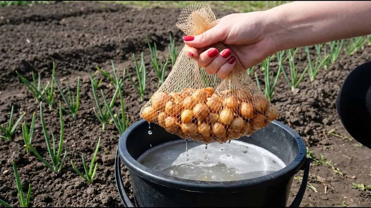 Nesaďte cibuľu, kým neuvidíte toto – starý záhradkársky trik pre obrovskú úrodu!