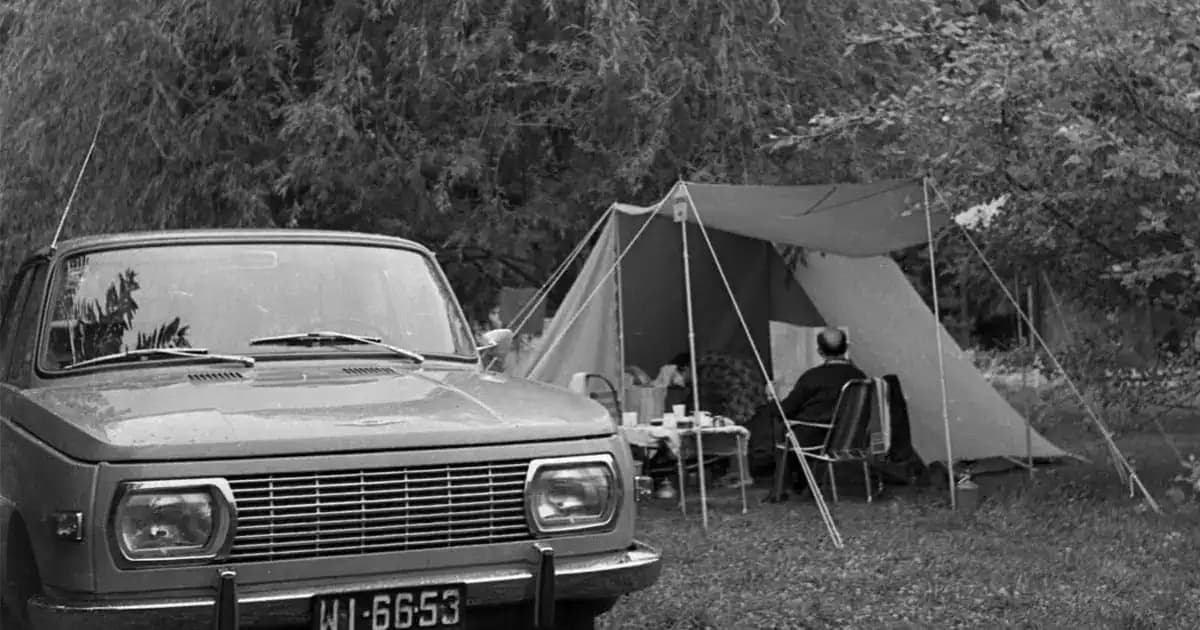 Wartburg, gumený matrac a stan z NDR: Toto sme kempovali v 70. a 80. rokoch!