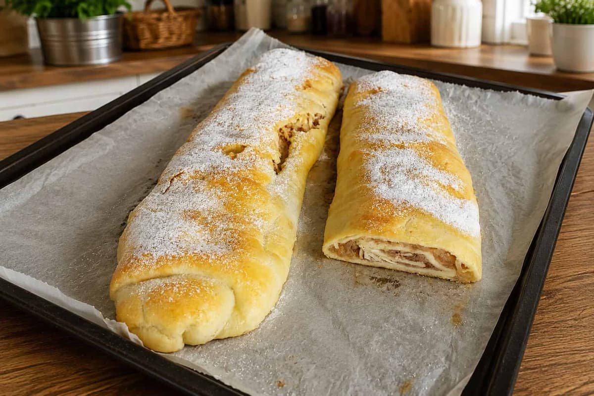 Luxusné tvarohové cesto na ŠTRÚDĽU: Odkedy som skúsila tento recept z 1 kocky tvarohu, lístkové už nekupujem – fantázia!