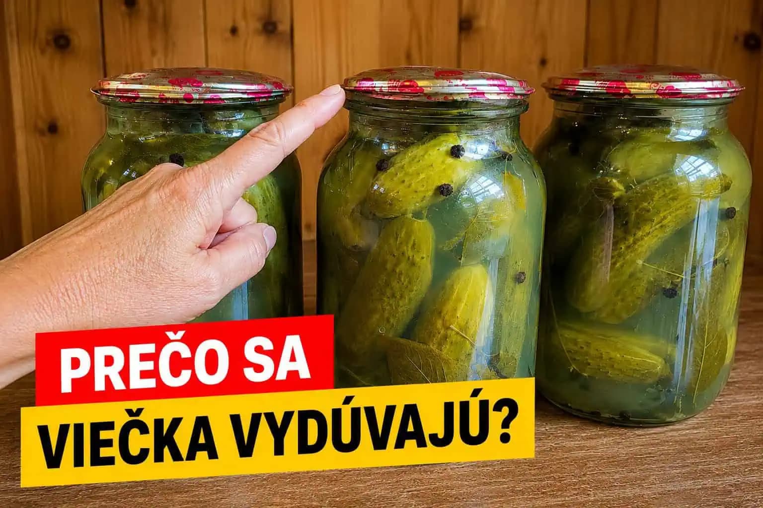Prečo viečka na zaváraninách nechytajú a „vydúvajú“ sa? CHYBA, kvôli ktorej sa kazia domáce zásoby!