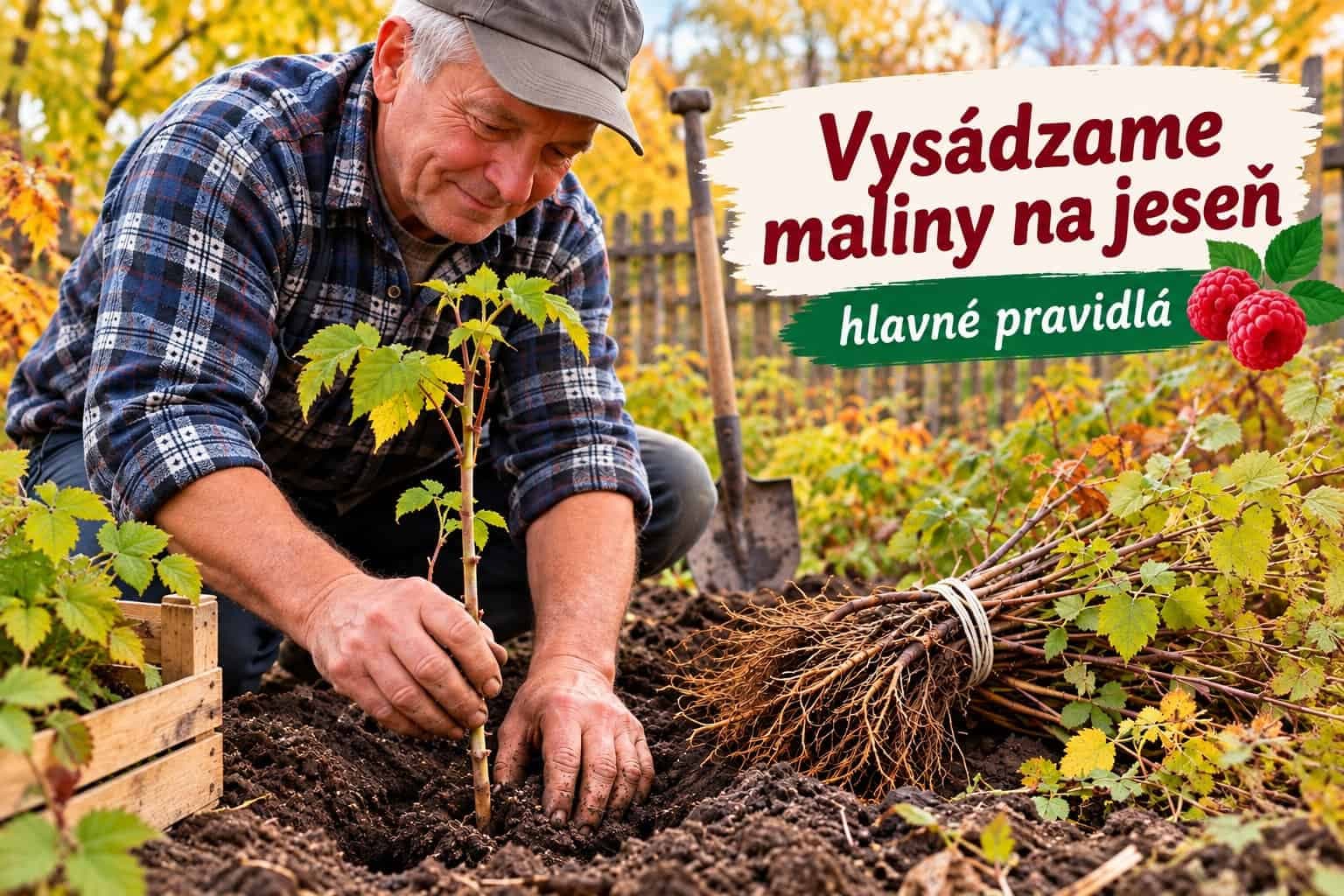 Takto vysaďte MALINY na jeseň: Na jar sa vám odvďačia silnými koreňi a rýchlym rastom!