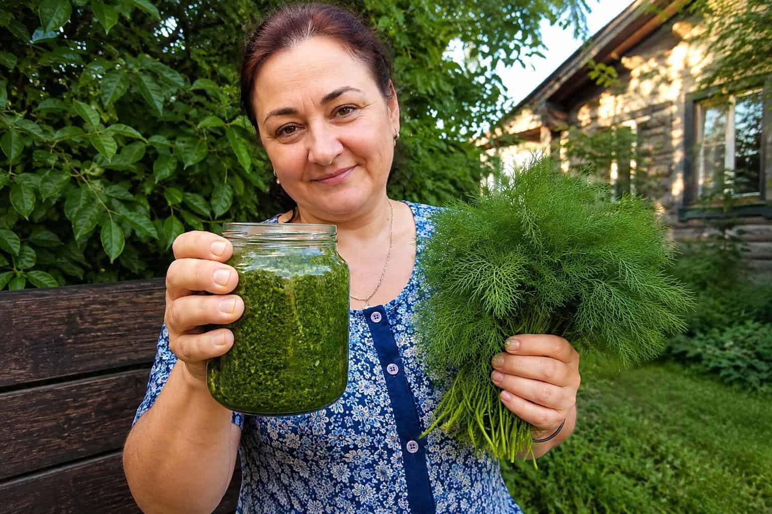 Kôpor nesuším ani nemrazím: Takto si ho pripravujem na zimu a zostane krásne voňavý a čerstvý dlhé mesiace!