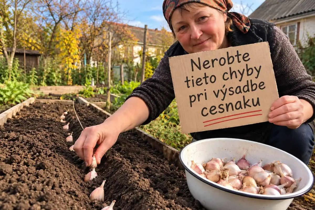 Pri výsadbe zimného cesnaku NIKDY nerobte tieto chyby: Môžete prísť o celú úrodu!