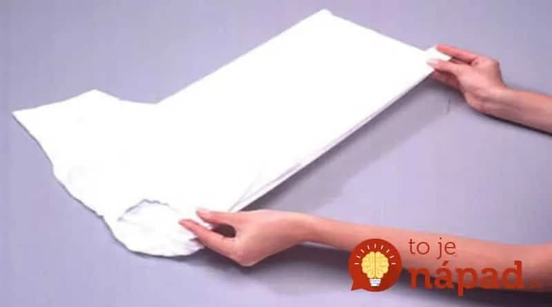 Jednoduchý trik, ako si zbaliť čo najviac tričiek bez toho, aby sa pokrčili?