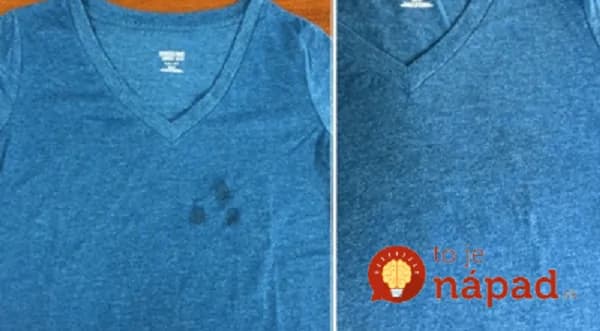 Perfektný trik, ako odstrániť z oblečenia mastné škvrny!