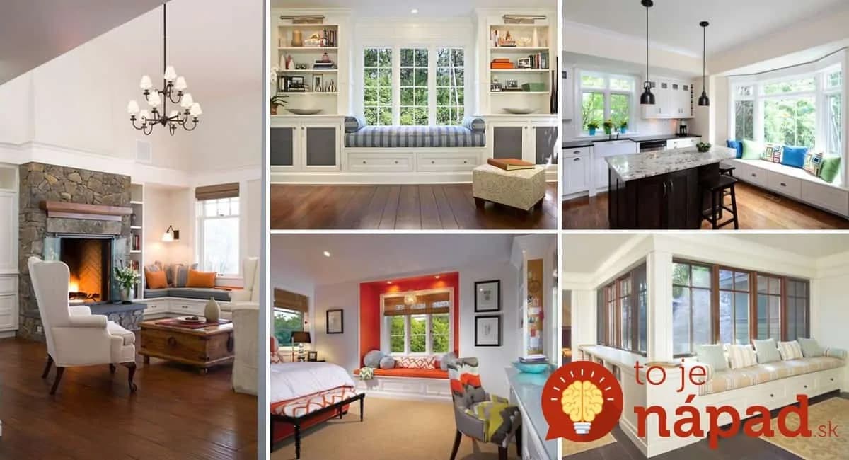 30 nápadov, ako premeniť priestor pri okne na dokonalé miesto pre oddych a relaxáciu