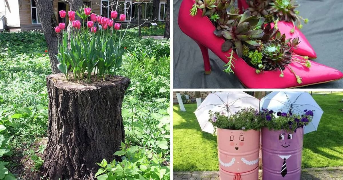 31 krásnych nápadov do vašej záhrady