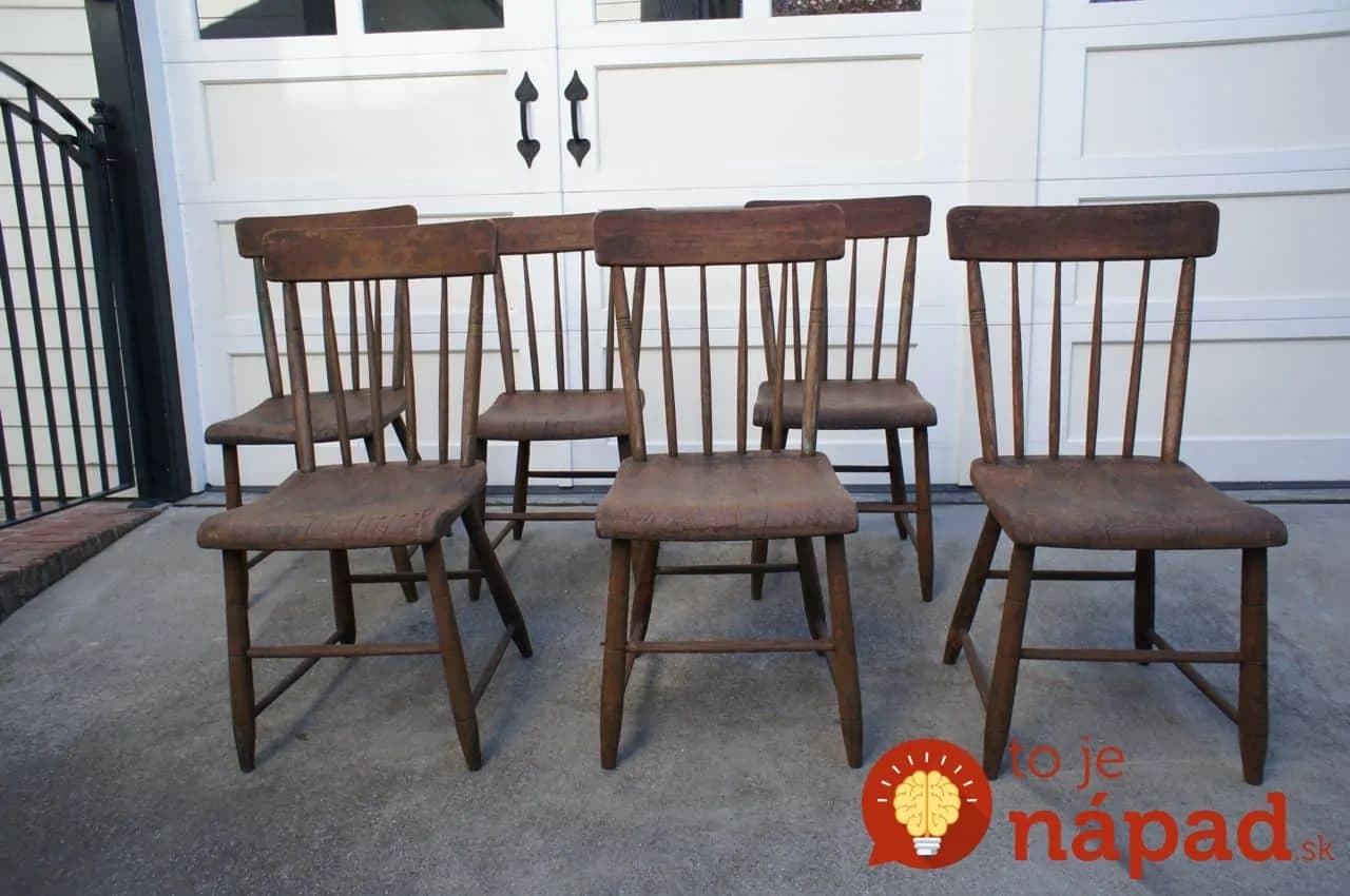 Staré stoličky nevyhadzujte. Ukážeme vám, ako ich premeniť na užitočné kúsky!