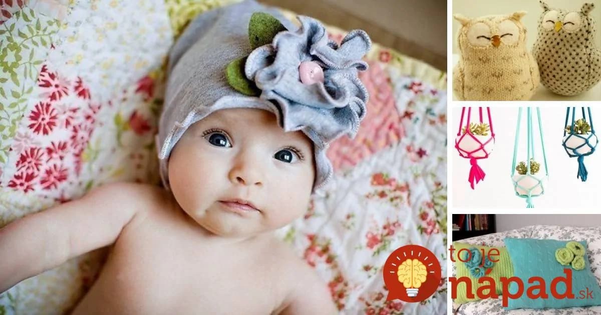 31 krásnych nápadov, ako využiť staré tričká a svetre!