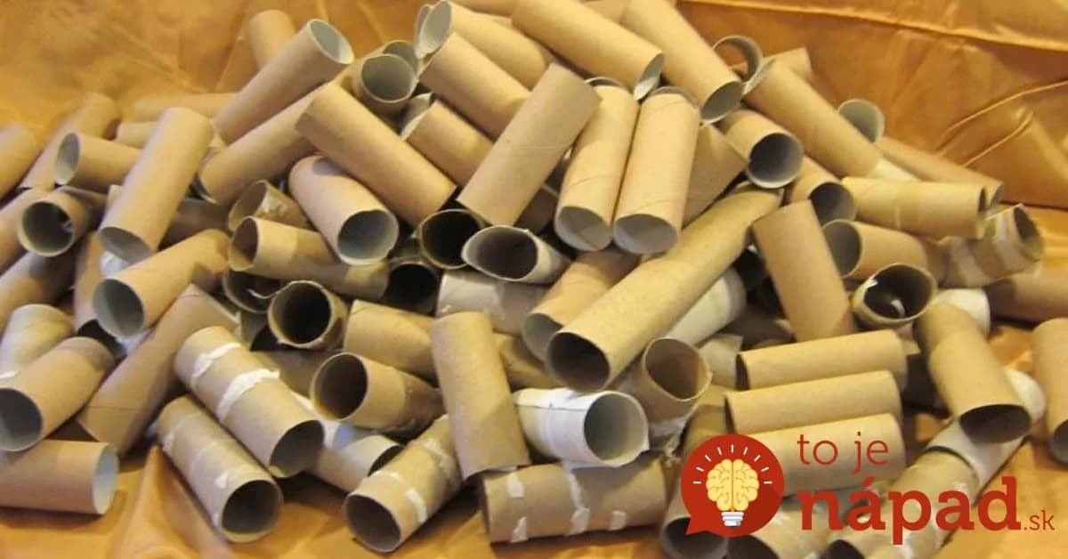 Toto môžete mať celkom zadarmo: Neuveríte, čo z papierových roliek vytvorili šikovní ľudia!
