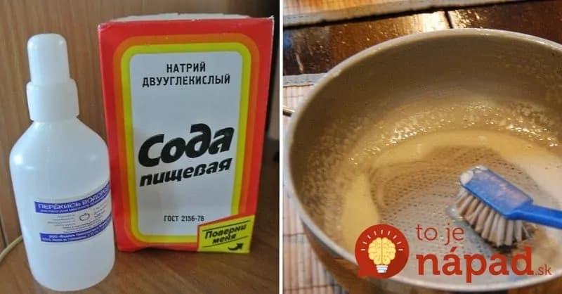 Vaše hrnce lesklé ako nové! Stačí zmiešať tieto dve jednoduché prísady