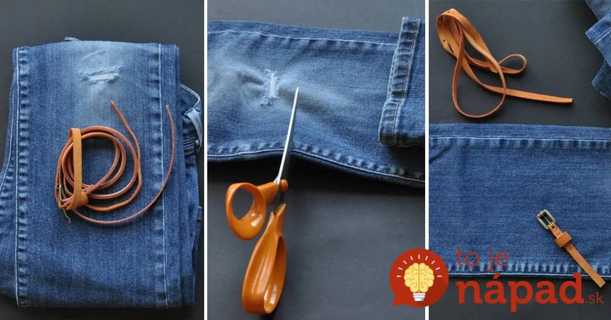 Staré džínsy nevyhadzujte! Šikovná mamička vám ukáže, ako z nich vyrobiť perfektné veci pre vás i vaše detičky
