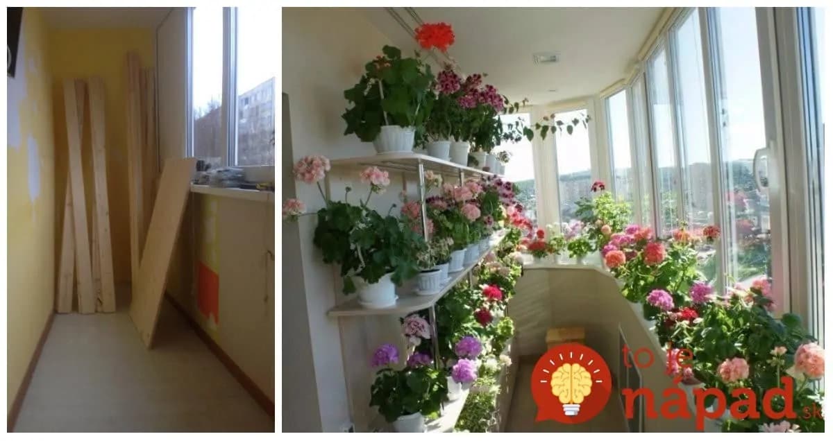 Máte malý byt a stále preplnené skrine? Šikovní ľudia vám ukážu, ako vytroviť aj na malom balkóne extra úložný priestor!