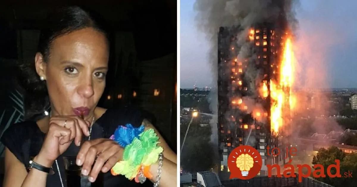 Geniálny trik tejto mamy môže zachrániť aj vás! Uviazla v horiacej budove v Londýne a vďaka jej nápadu prežila ona aj jej rodina