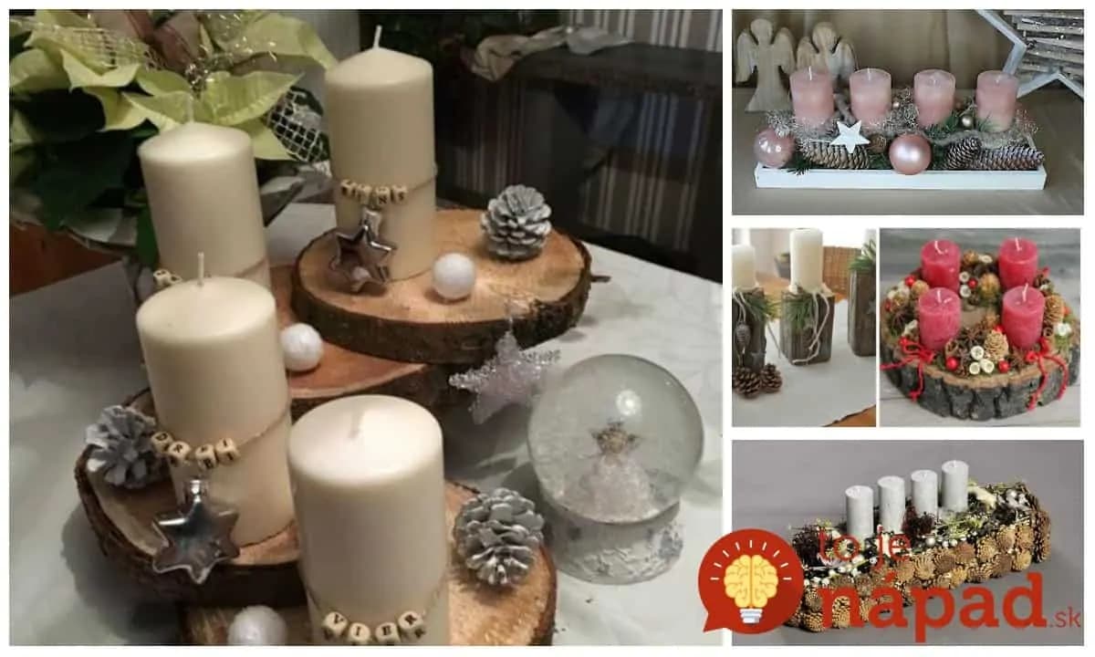 Žiadna čečina a ihličie – toto vám nezvädne a neopadne: 31 úchvatných adventných dekorácií, ktoré vás budú tešiť roky!