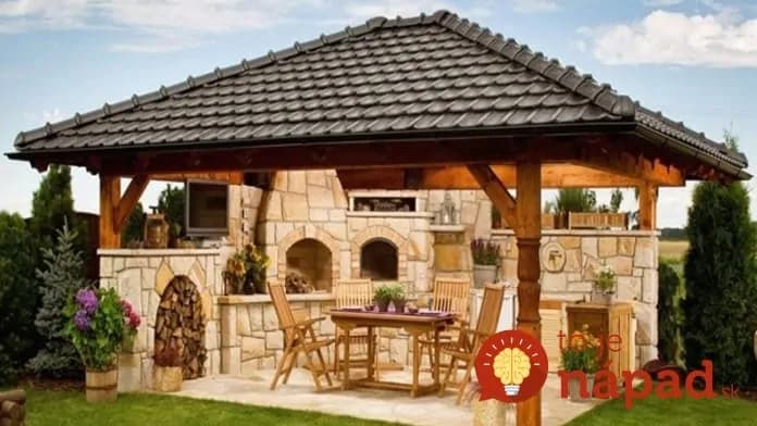 15+ kreatívnych nápadov na vonkajšie posedenie s grilom pre vašu záhradu: Okúzlia naozaj každého!