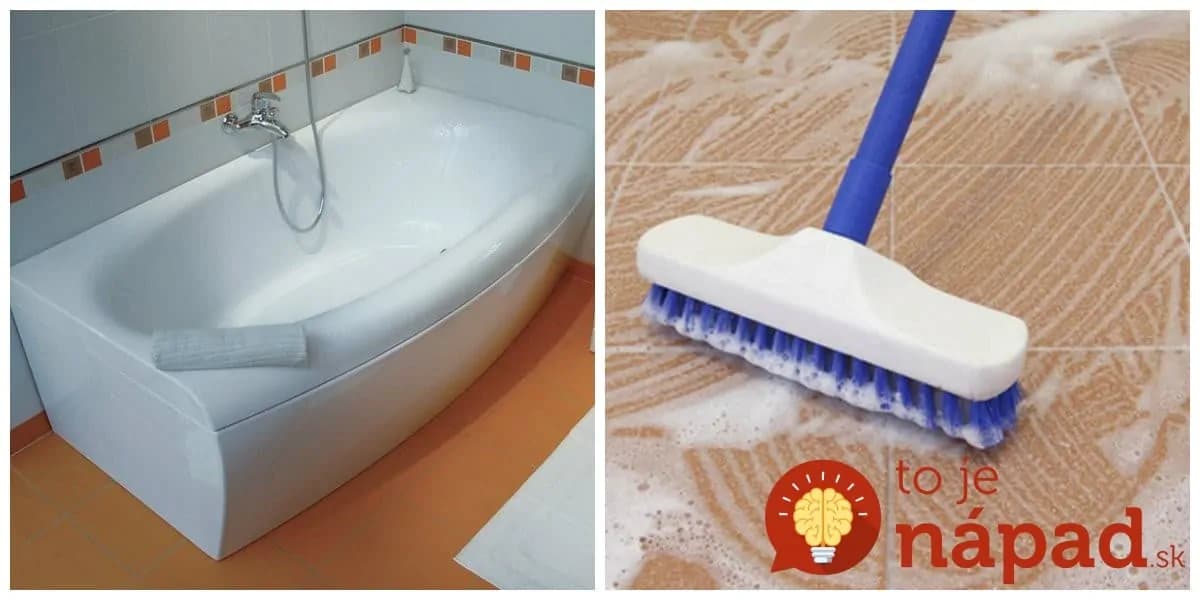 Aj 20-ročná kúpeľňa žiari ako nová: Toto vám vyčistí špáry, obkladačky aj dlaždice ako nič iné – výsledok hneď!