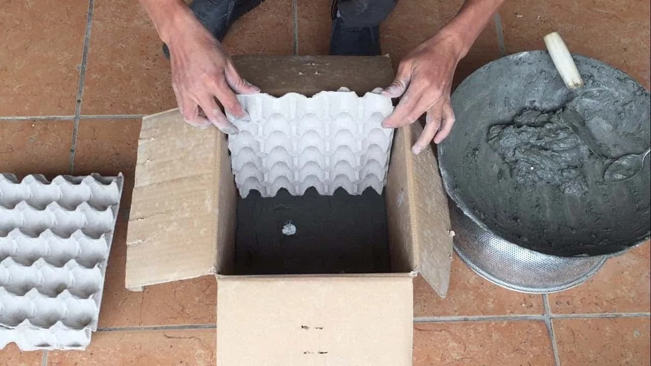 Len trocha cementu a papierový obal od vajec: Neuveriteľné čo všetko si vyrobili títo ľudia doma skoro zadarmo!