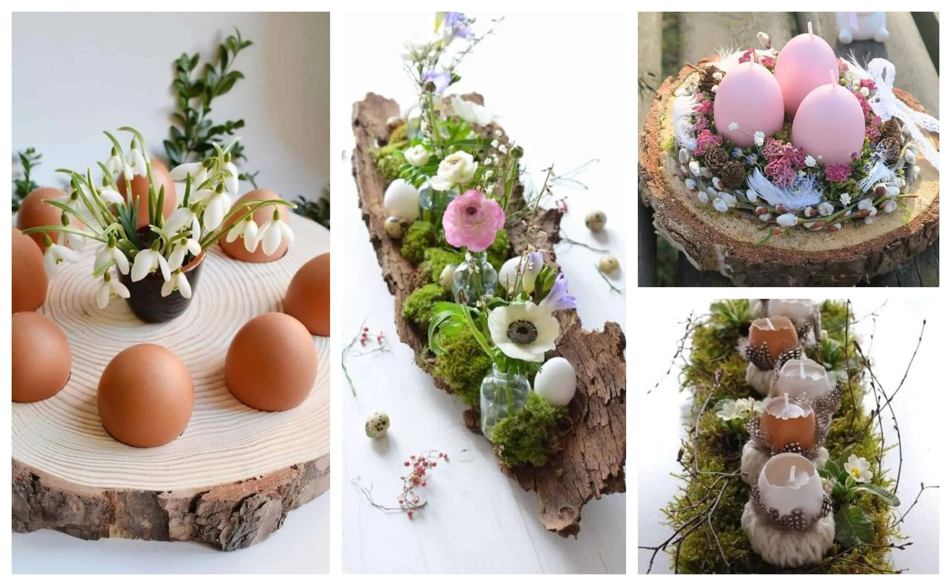21+ inšpirácií na jarné dekorácie na váš stôl, ktoré si viete zhotoviť z dreva a konárikov: Umelé ozdoby nechajte tento rok v skrini!