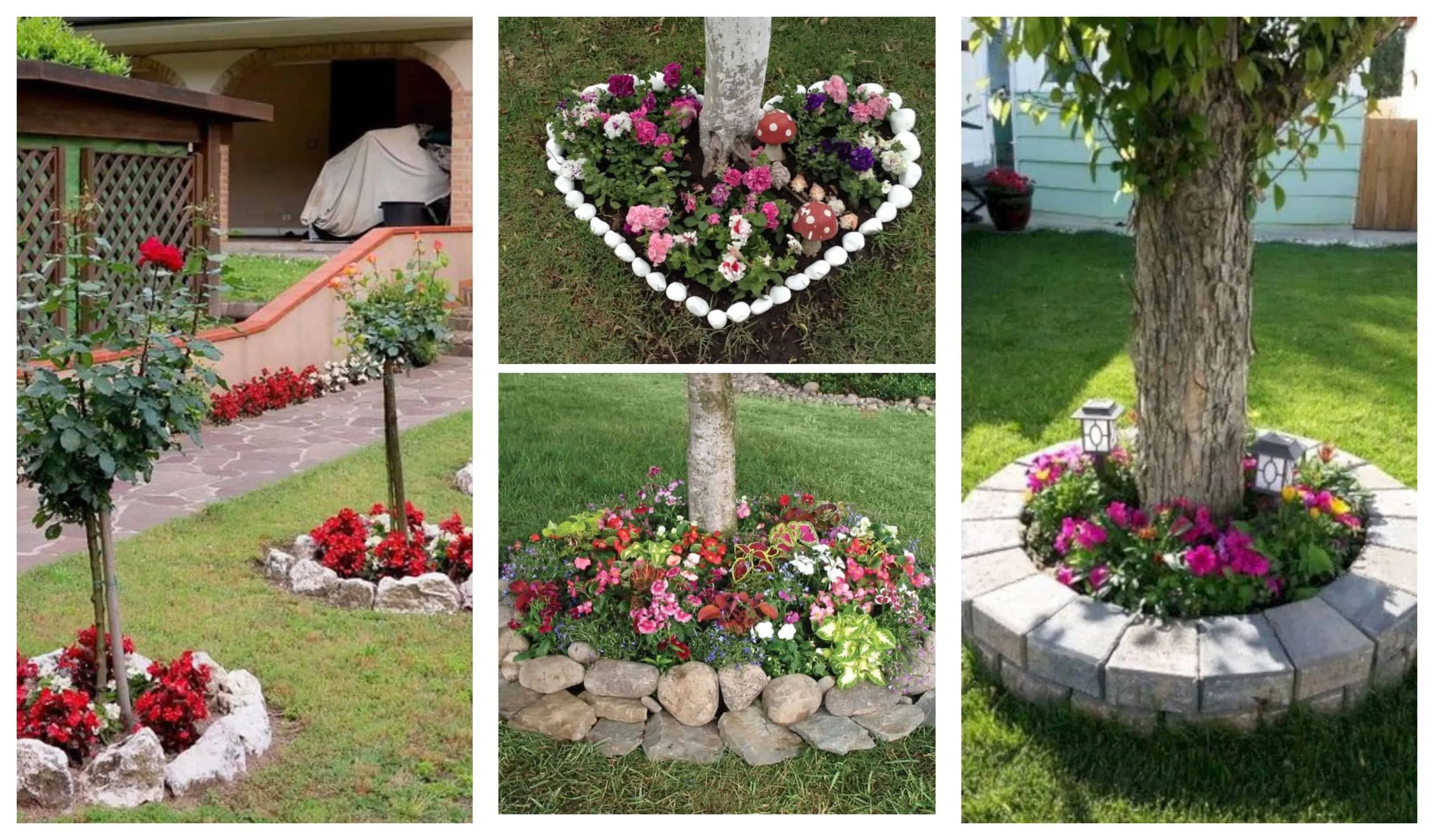 Výborné nápady, ako upraviť prázdny priestor okolo stromu: Stačí pár kameňov, zeleň a skrásnie každý dvor 22+inšpirácií!