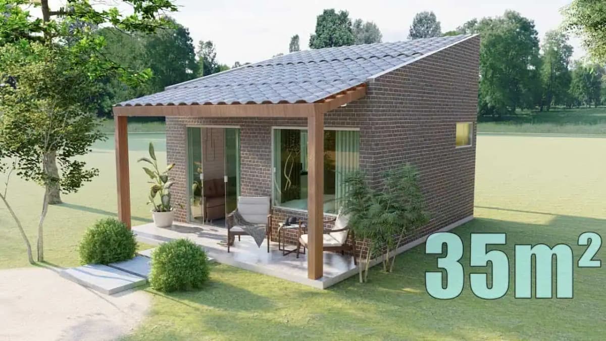 Ukázali malinký DOM, ktorý nás úplne ohromil : Má síce LEN 35 m2, ale je to bývanie snov!