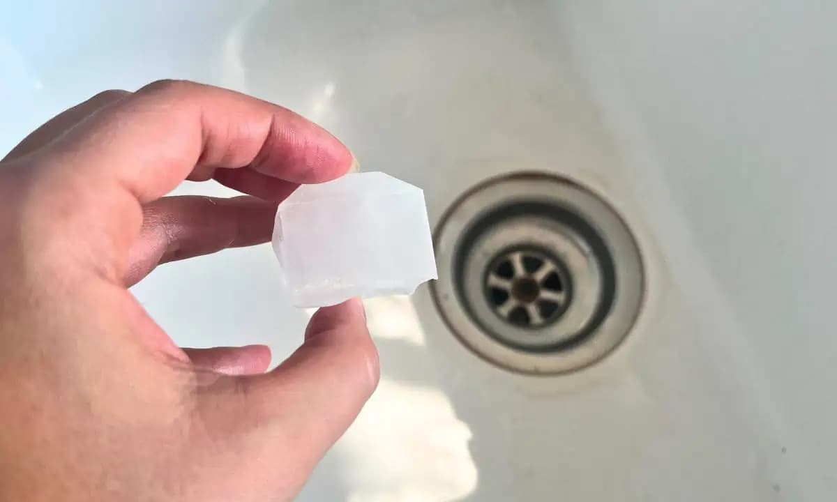 Hoďte kocku do umývadla a odtok sa už nikdy neupchá!