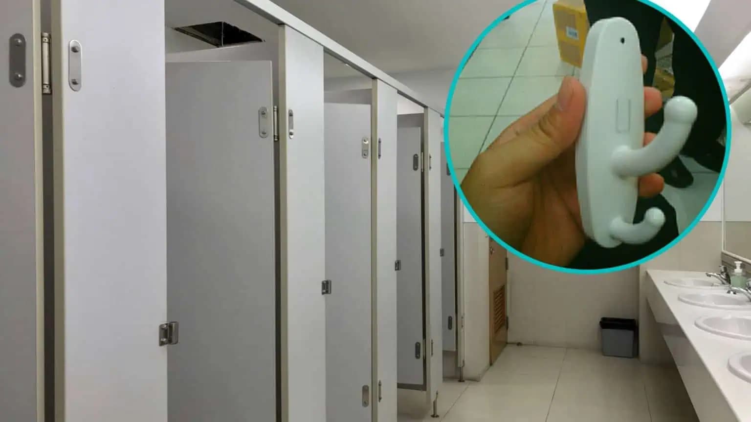 Zbadali ste takýto vešiak na verejných toaletách? HNEĎ odíďte z kabínky, je to PASCA!