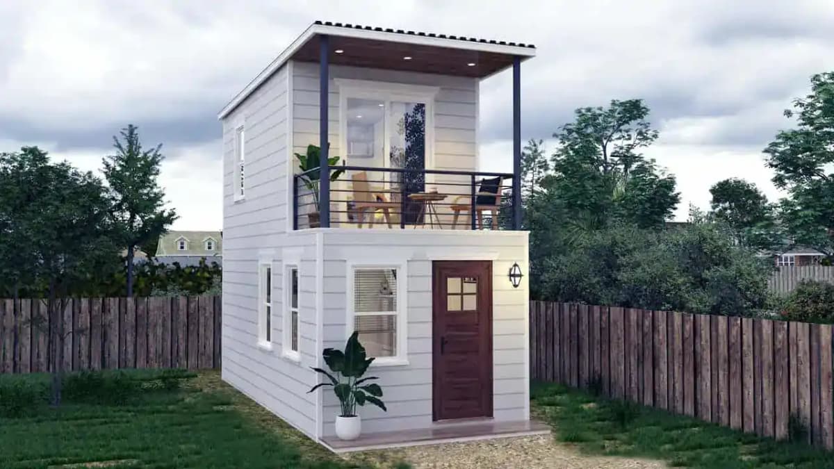 Manželia hľadali dom na malý pozemok: Našli chalúpku veľkú LEN 18 metrov – keď ho uvidíte, hneď sa zamilujete!