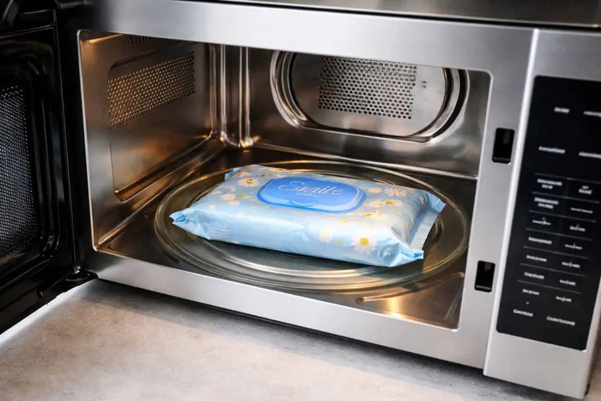 Prečo som túto FINTU nepoznala skôr? Dajte do mikrovlnky obyčajné vlhčené obrúsky a dobre si zapamätajte tento domáci trik!
