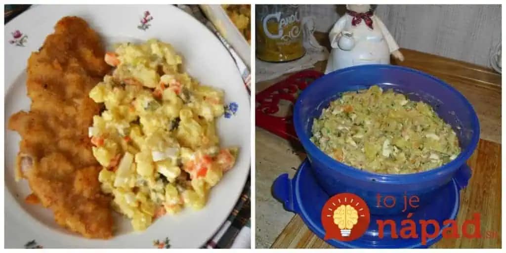 Zemiaky ani neberte do ruky, toto si zamiluje aj váš manžel: Falošný FIT zemiakový šalát – k rezňom aj na chlebíčky!