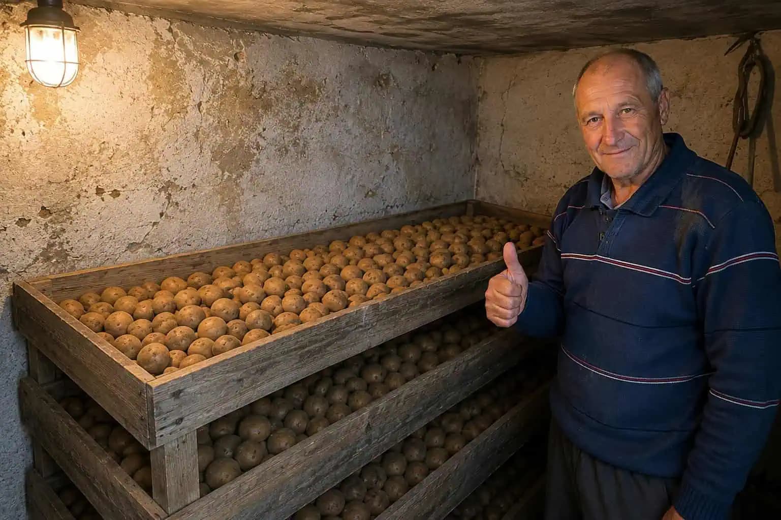Zemiaky vydržia až do jari a nezhnijú: STARÉ pravidlo skladovania, na ktoré mnohí ľudia zabúdajú!